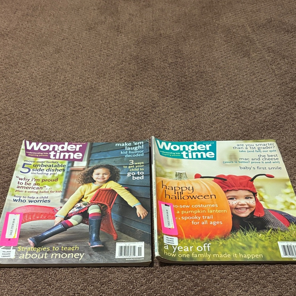 Wondertime Magazine Set